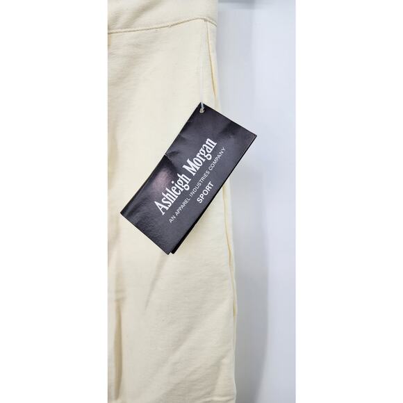 New Vintage‎ Deadstock Ashleigh Morgan Stirrup Pants Size 8 White Cream - Picture 6 of 8